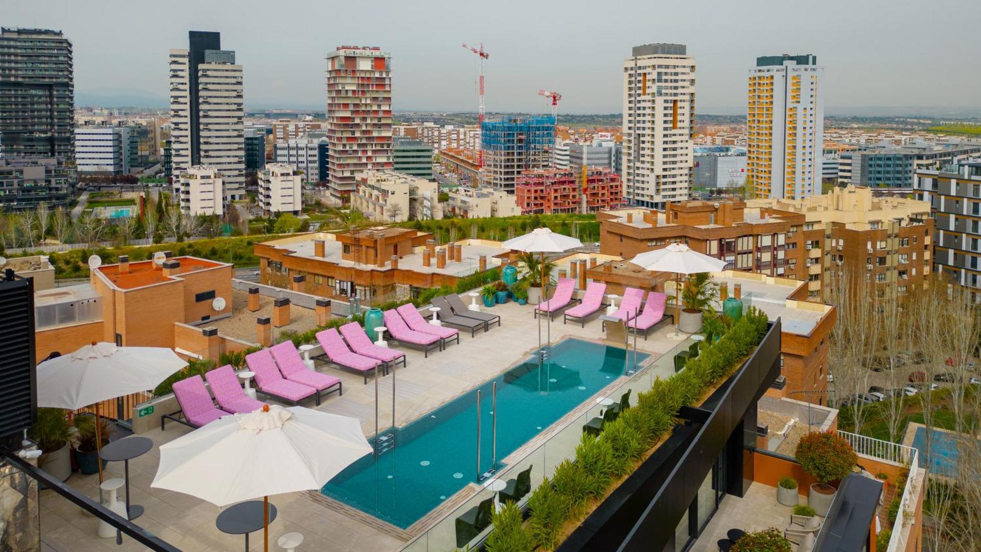 Hotel Pinar Plaza Мадрид Екстериор снимка
